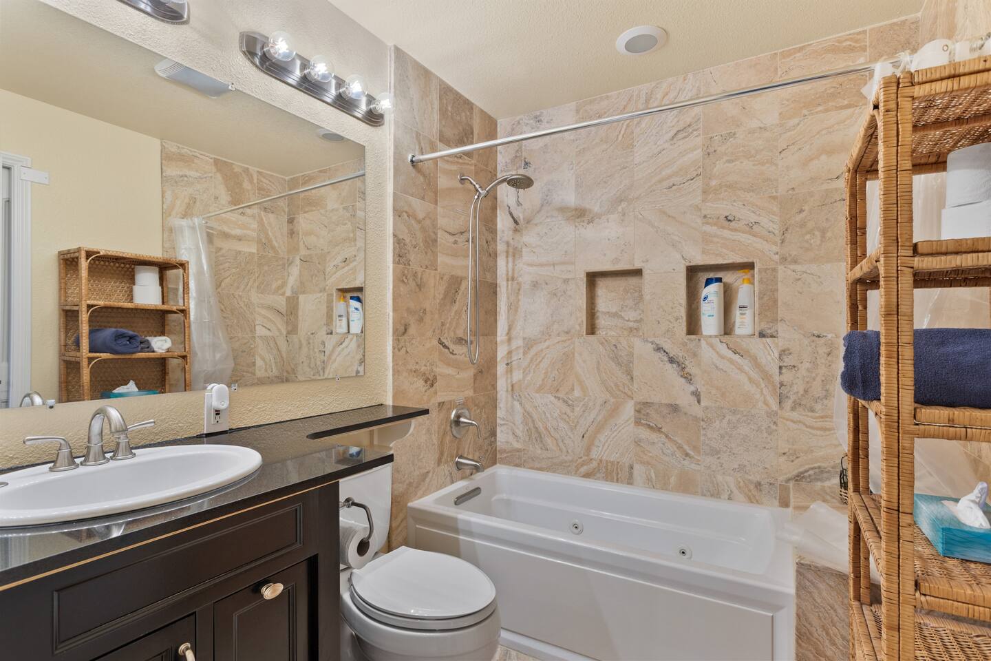 Bathroom 3, with Jetted Tub