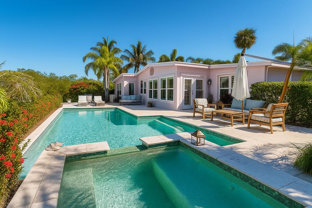 Private Luxury Home/Water Views/Heated Pool/Spa