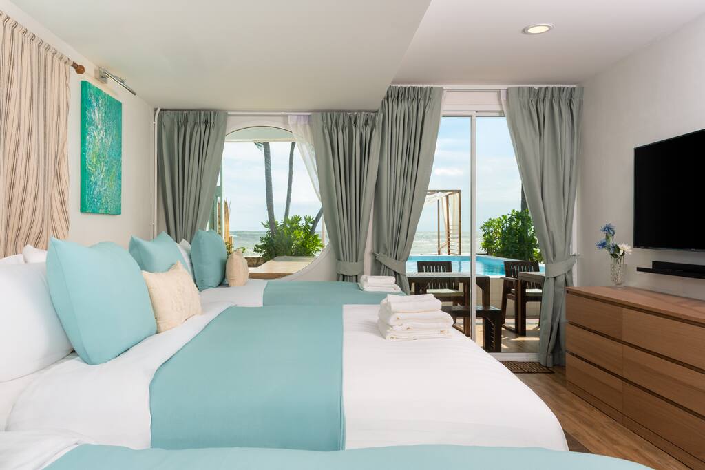 Pool-front Beachside Living Suite