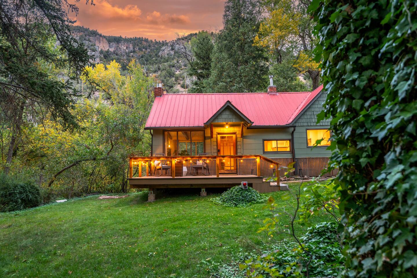 Creek Cottage | Coffee Bar | Canyon Patio | Biking