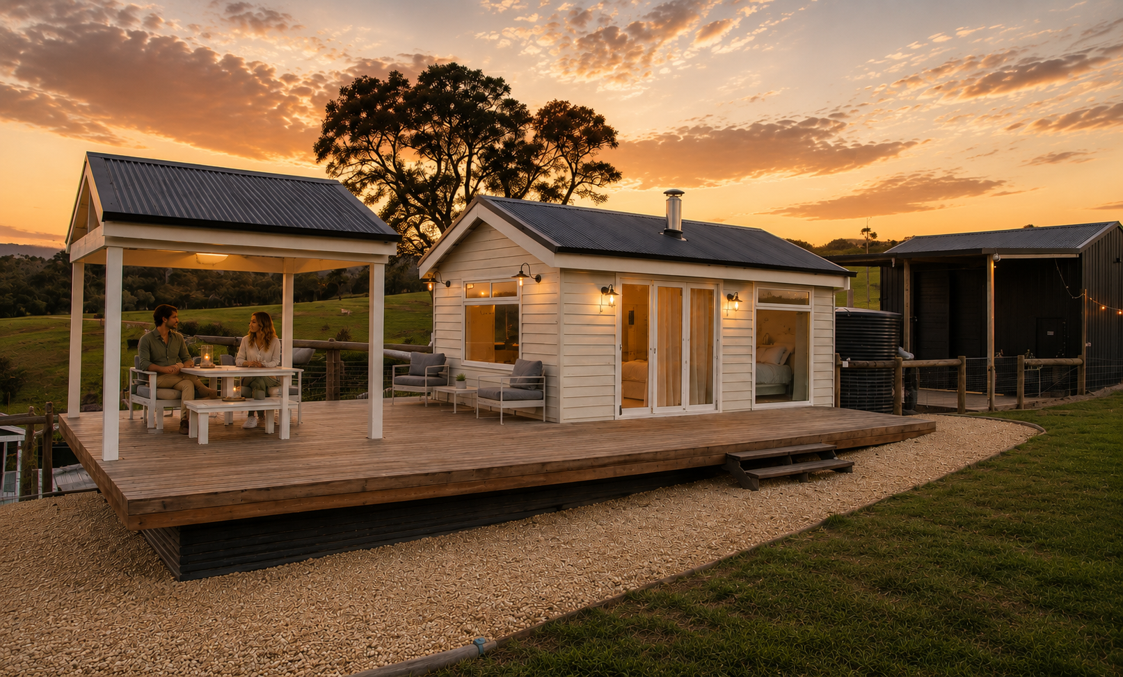 Gumnut Cottage Gippsland | Mountain Views King Bed