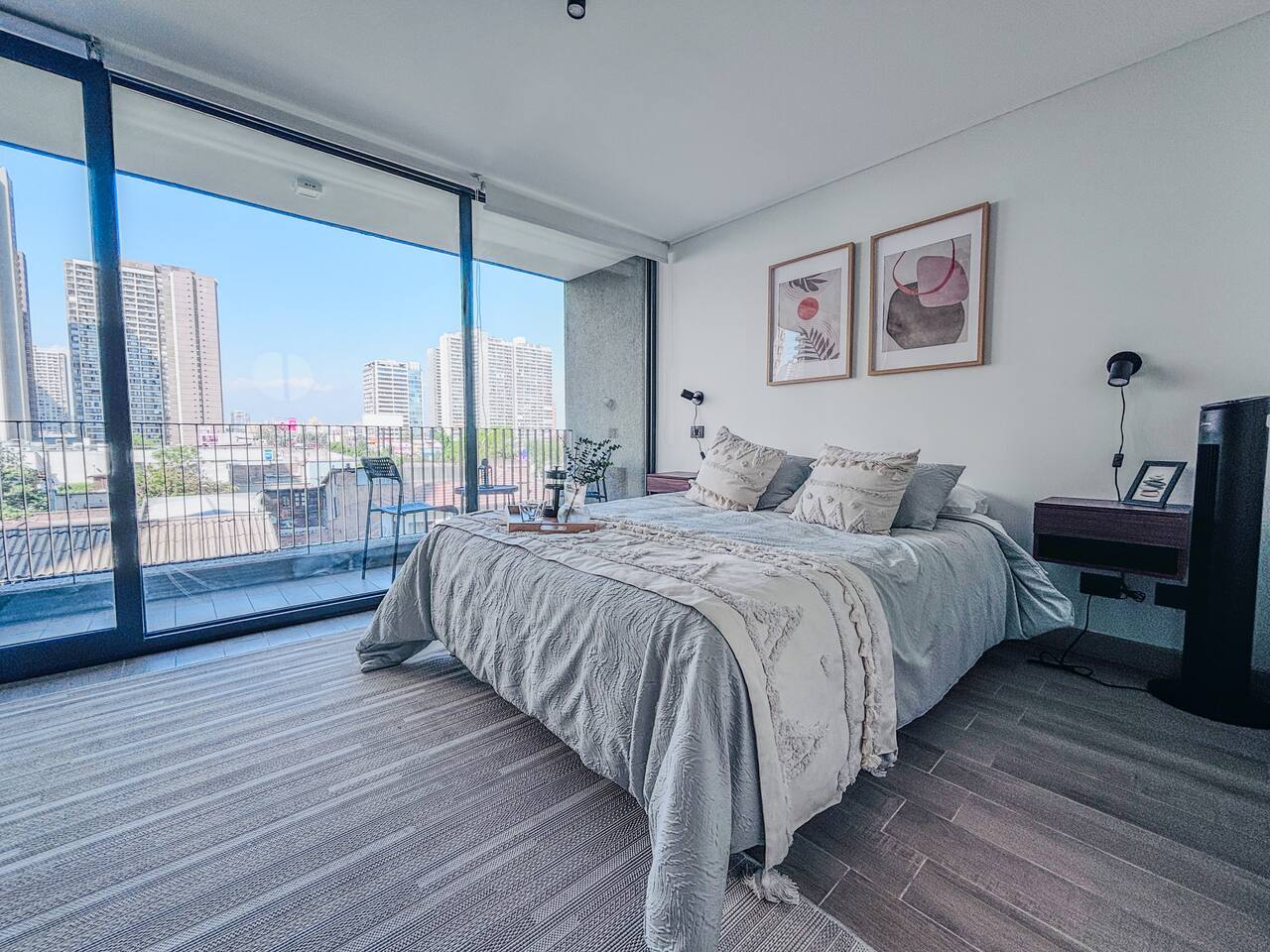 Vista Cordillera, aire/ calefacción, 2 personas,