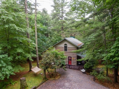 Peaceful 2BR Cabin near Boone w/ Hot Tub Fire Pit! photo 3