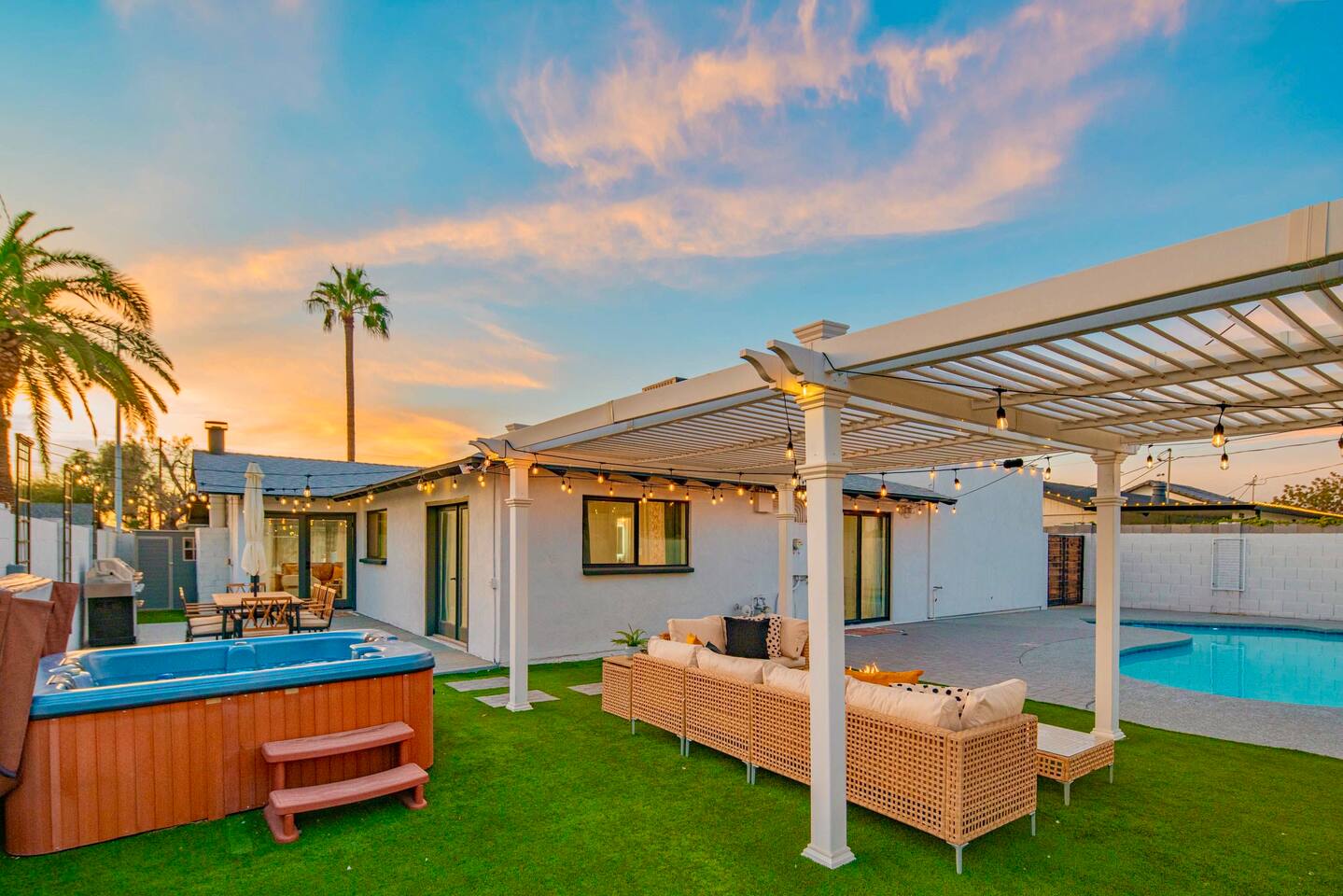 Scottsdale Vacation Rental | 4BR Home with Pool, Spa & Game Room