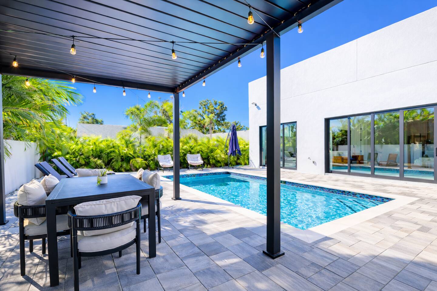 Pergola By The Pool