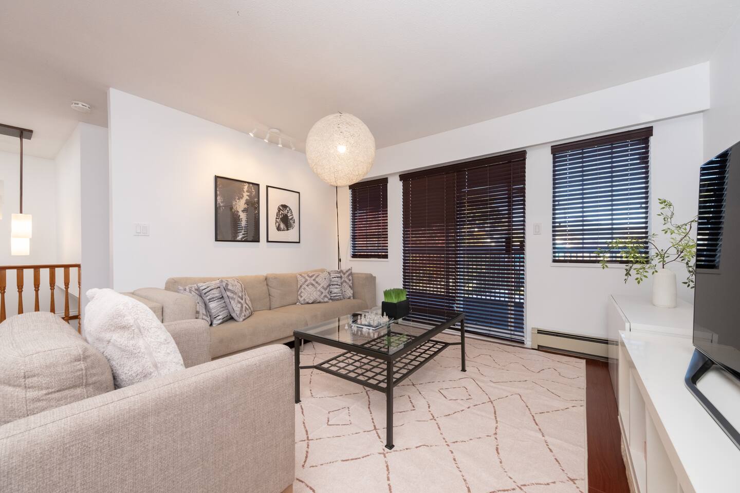 Commercial Drive 3BR Retreat with EV and Patio