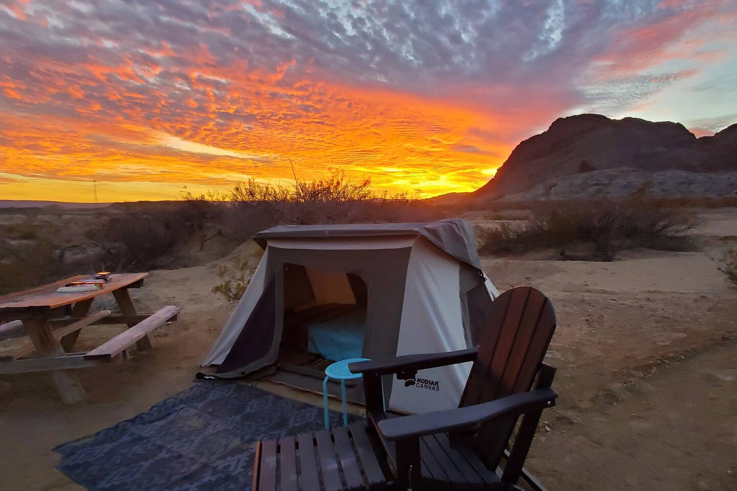 #4a-Tent for 2 -adults only + Shower+ Park 10 min