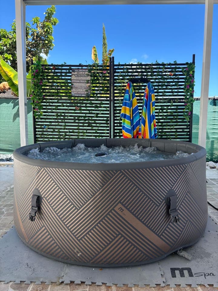 House on the South, Remodeled w Terrace & Jacuzzi