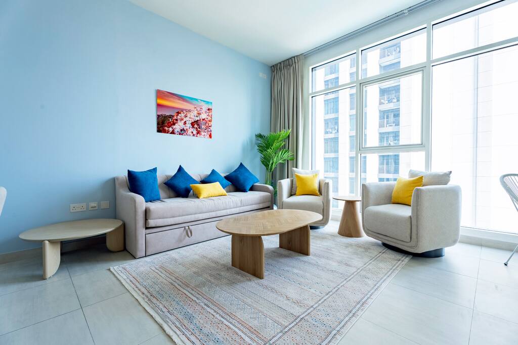 Sustainable Luxury 1BR Reem Island Stay 4 Guest