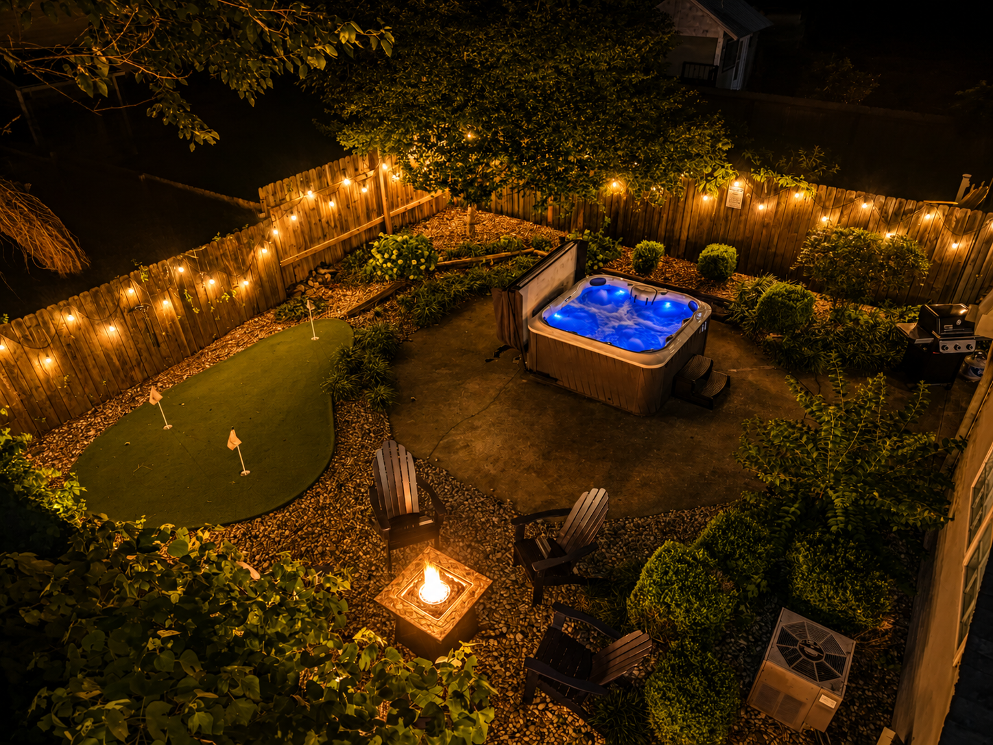 The Long Shot ~ Mini Golf, Hot Tub, Fire Pit, BBQ