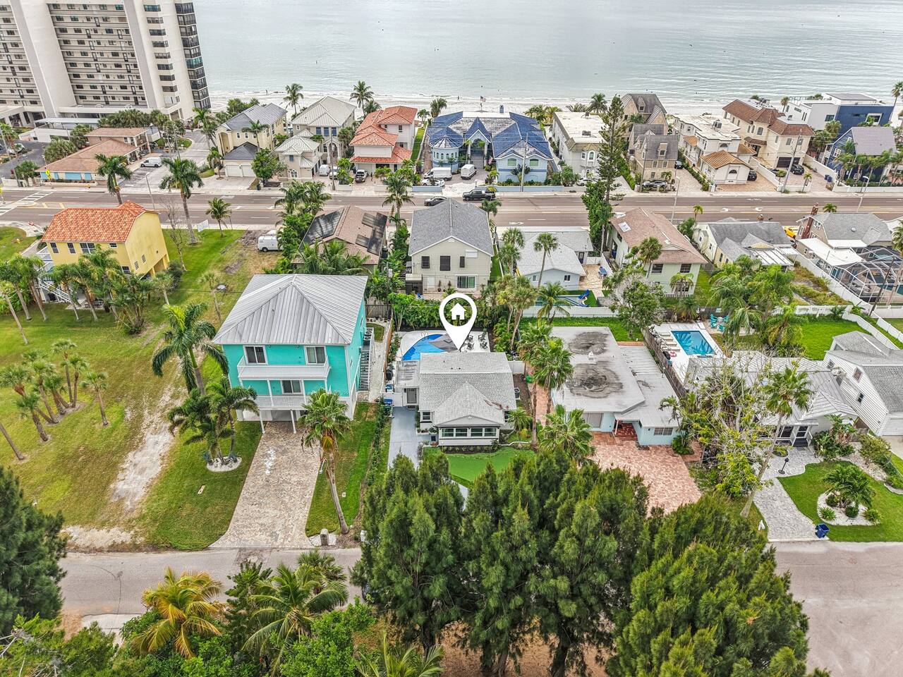 Walk to Beach | Private Pool • Mini Golf • Firepit