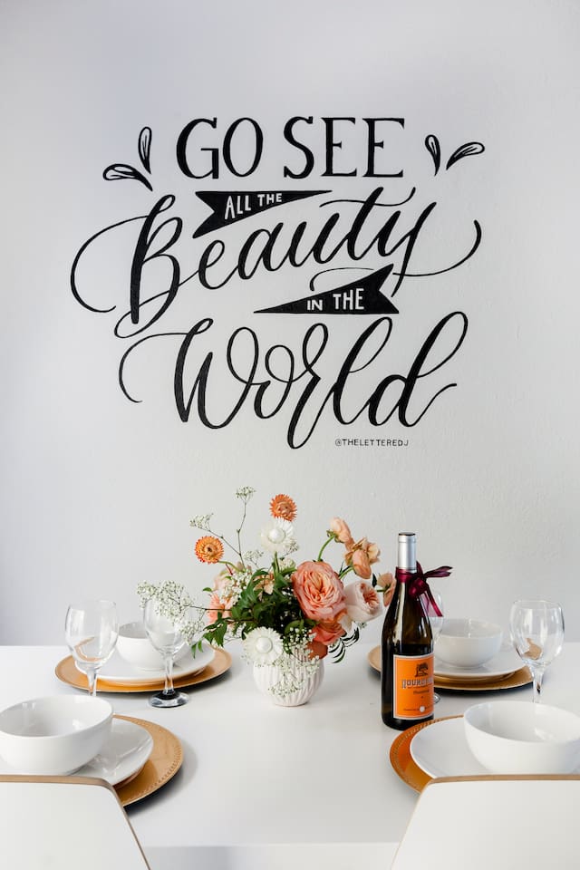 Creative Haven Chic 3-Bedroom with Artistic Touches