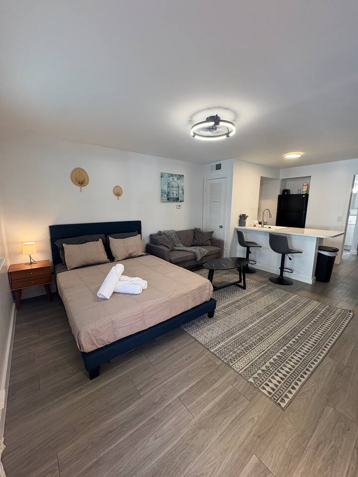 Bright Studio Apartment in Prime Allandale Area