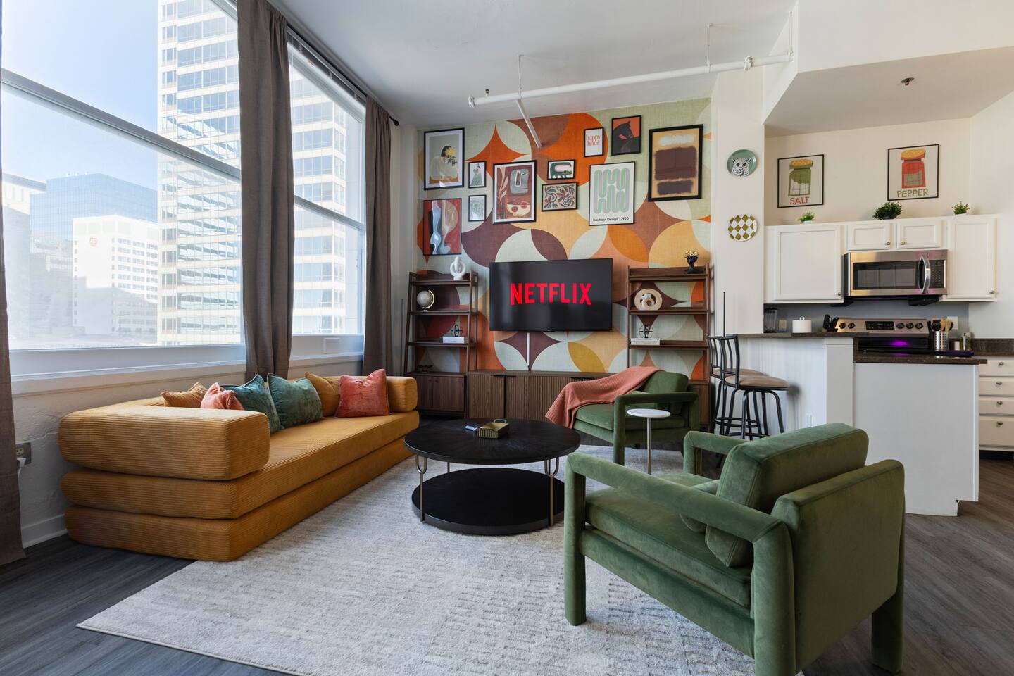 2BR Indy Stay | Skywalk + Convention Ctr + Arcades