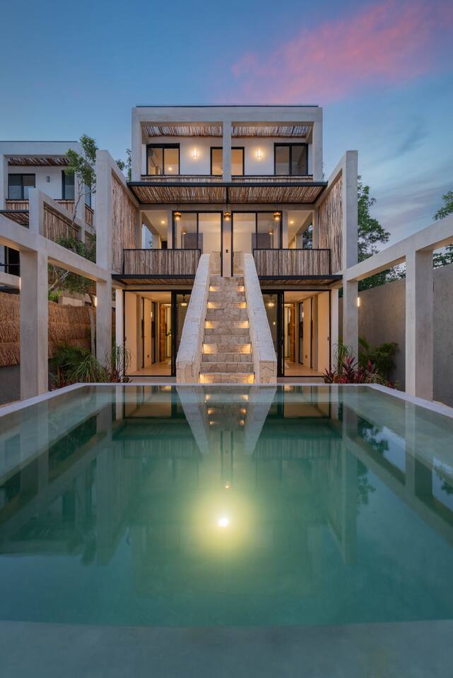 Tuluminati Villa: Pool & Jungle / 4 bedrooms /12px