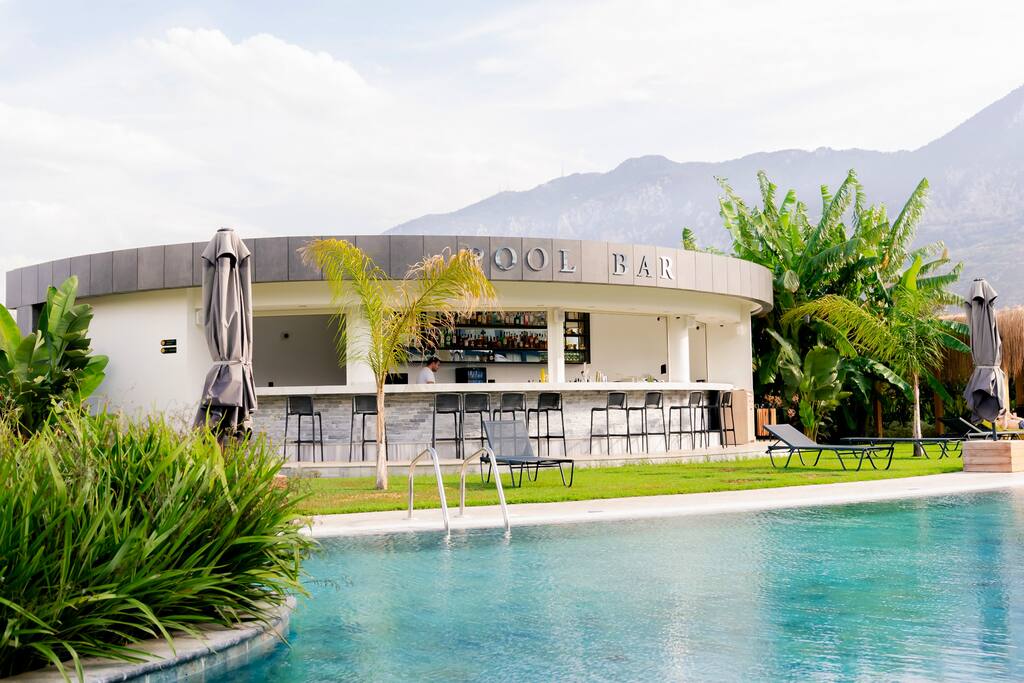 Design-Apartment mit Spa-Zugang, Pool & Strand