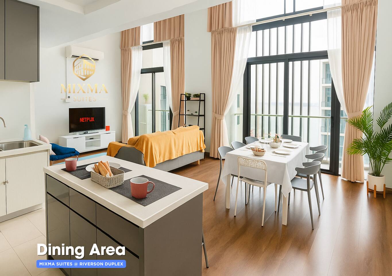 Near Imago 7pax Free Parking Riverson Mixma Suites