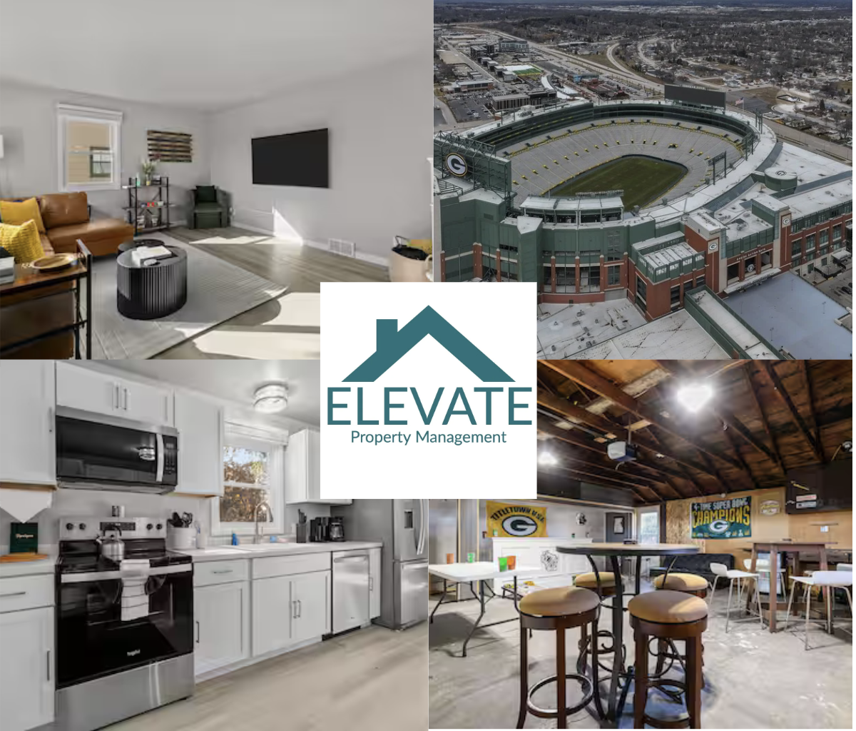 Cheer & Chill - 4 BR Home Steps from Lambeau!