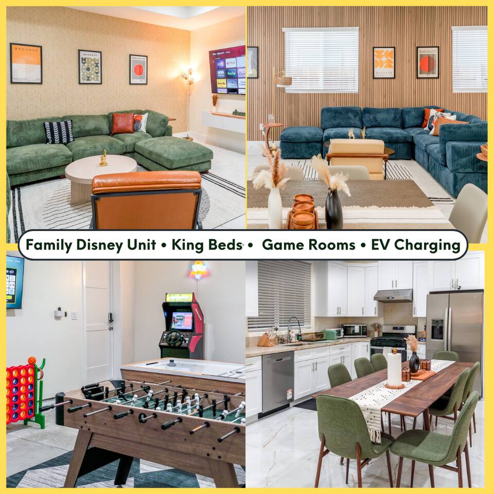 Family Disney Getaway | Game Room & EV