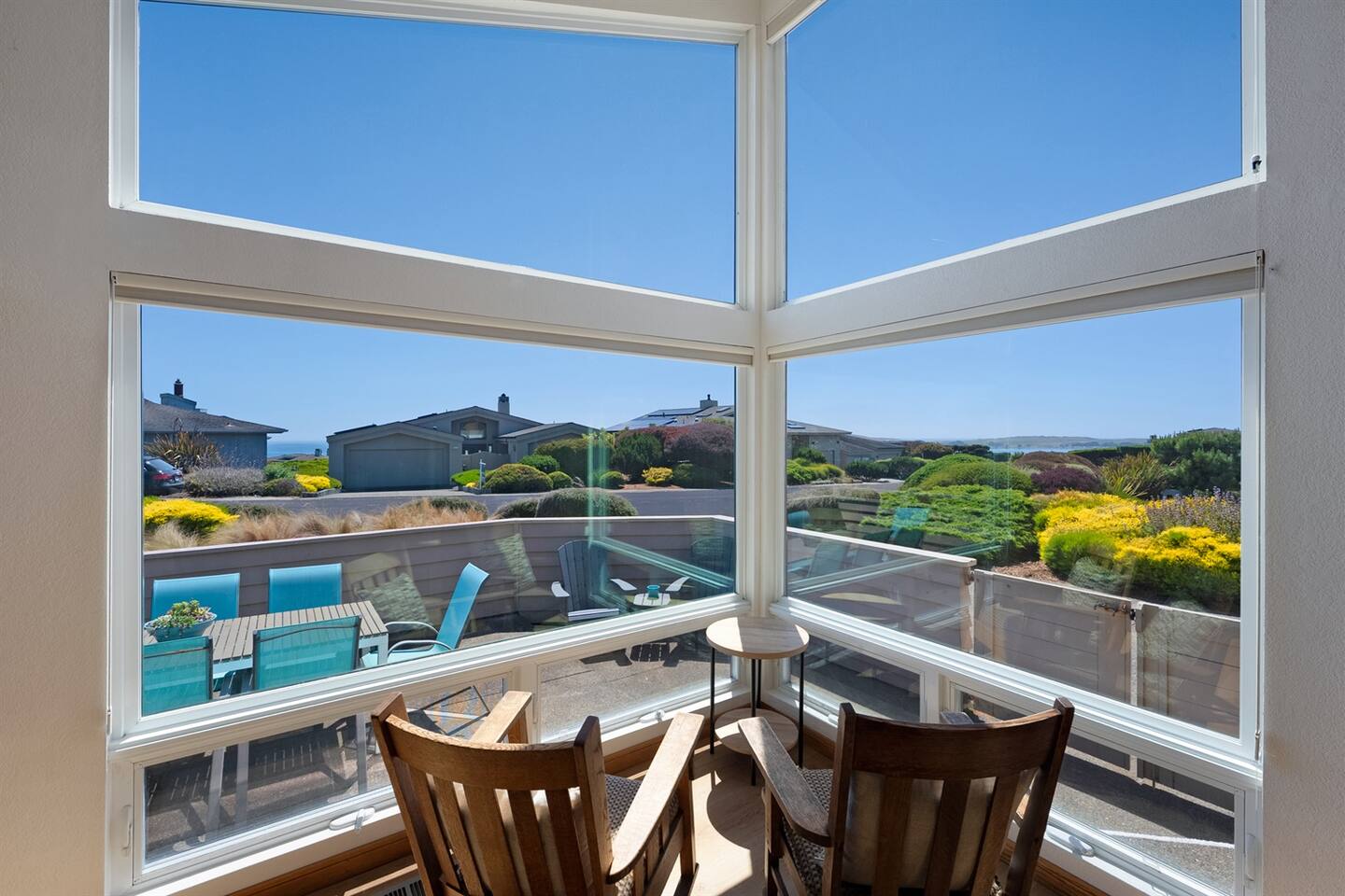 The perfect vantage point for a morning cup of coffee, or enjoying the evening sunset.