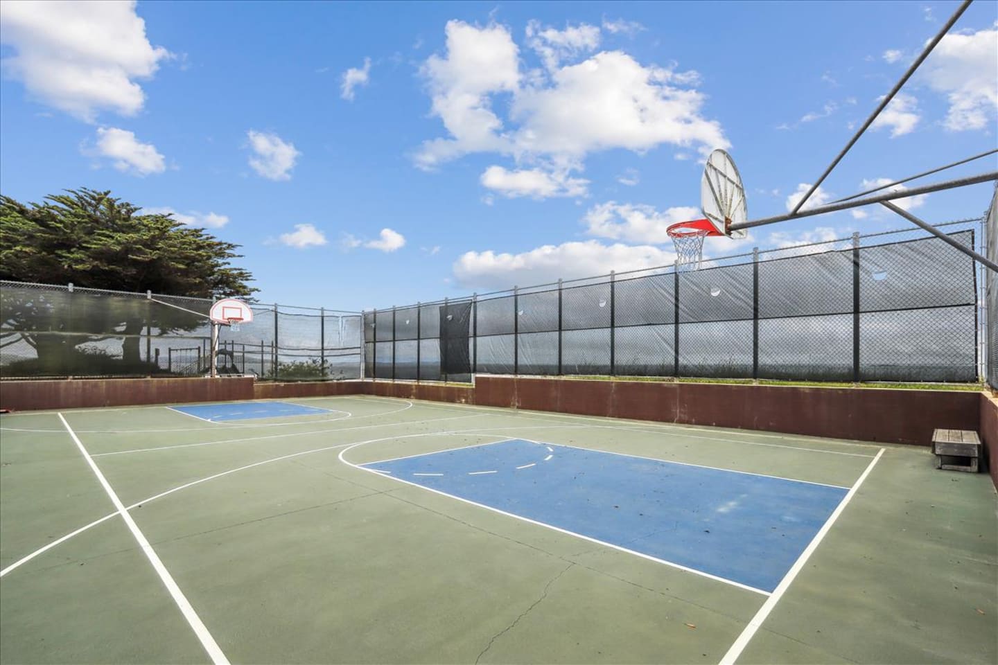 Bodega Harbour Basketball Court for your enjoyment