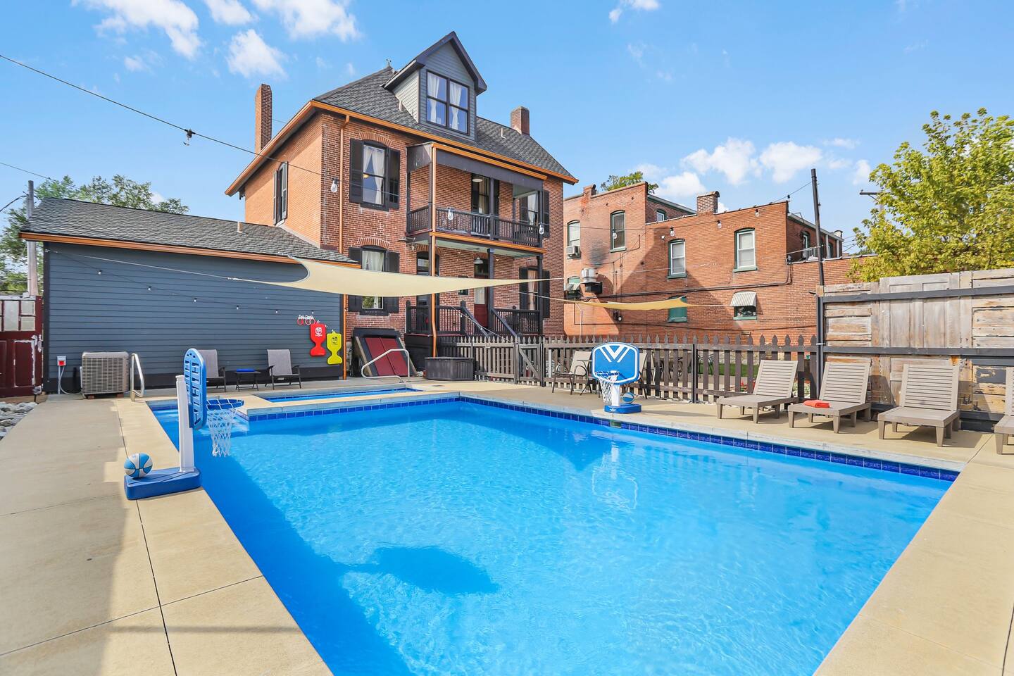 Historic Brick Home | Pool, Hot Tub, Near Wineries