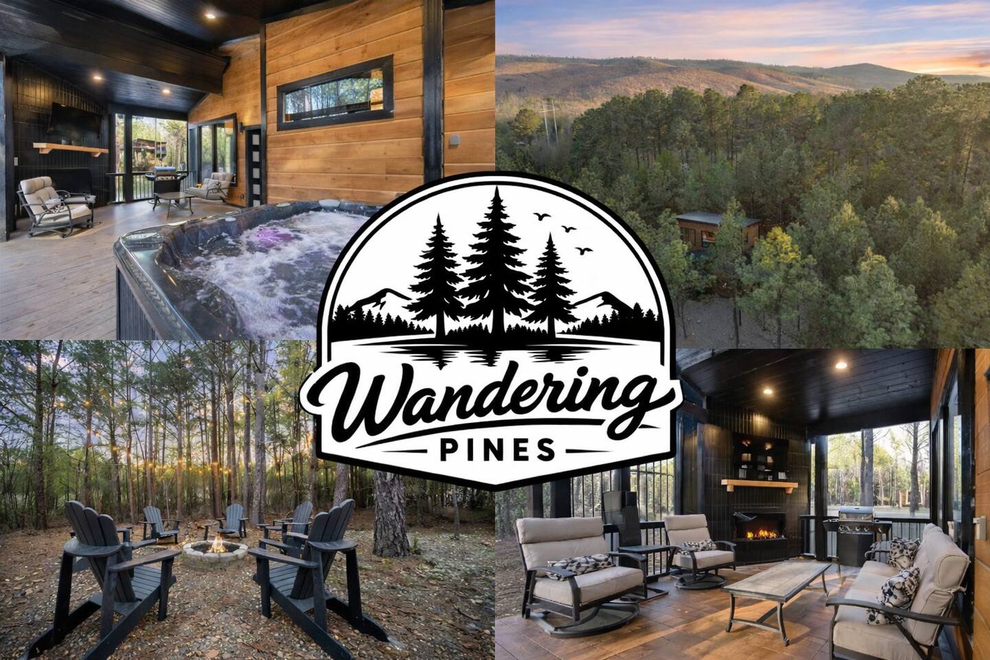 Modern Cabin with Hot Tub | 3 Bedroom | Sleeps 10