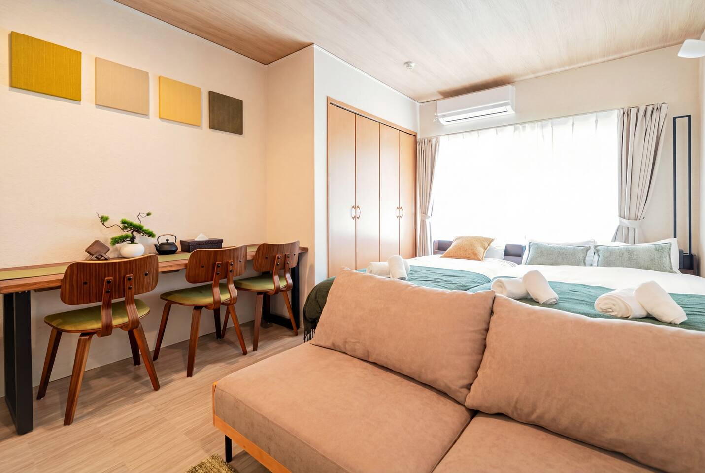 1F·4 ppl｜4min Sta｜Sapporo·Odori Direct｜Quiet Stay