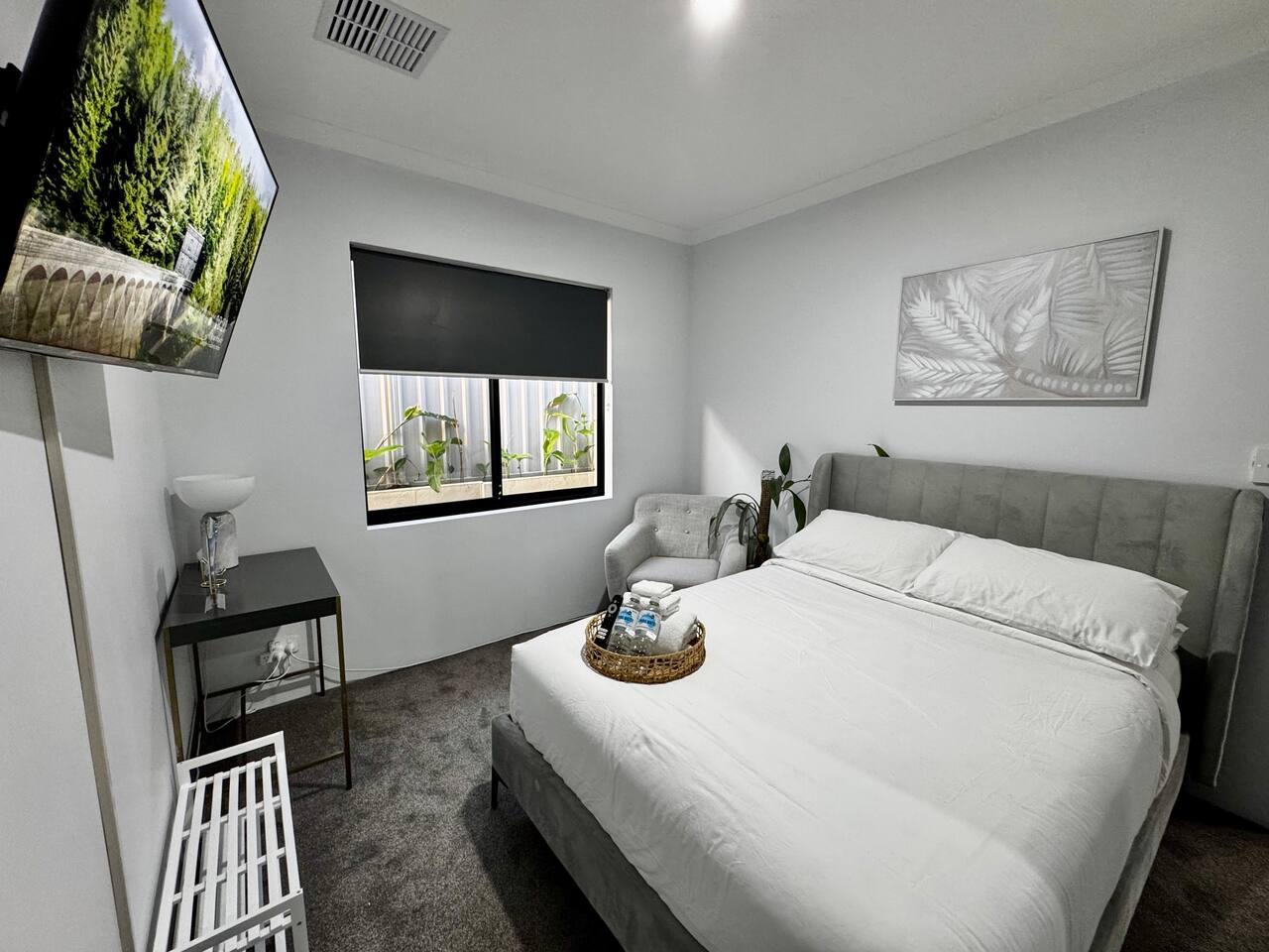 Modern Double Room (Bedroom 1)