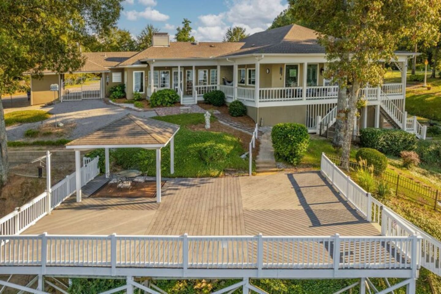 All Decked Out on Lake Jordan