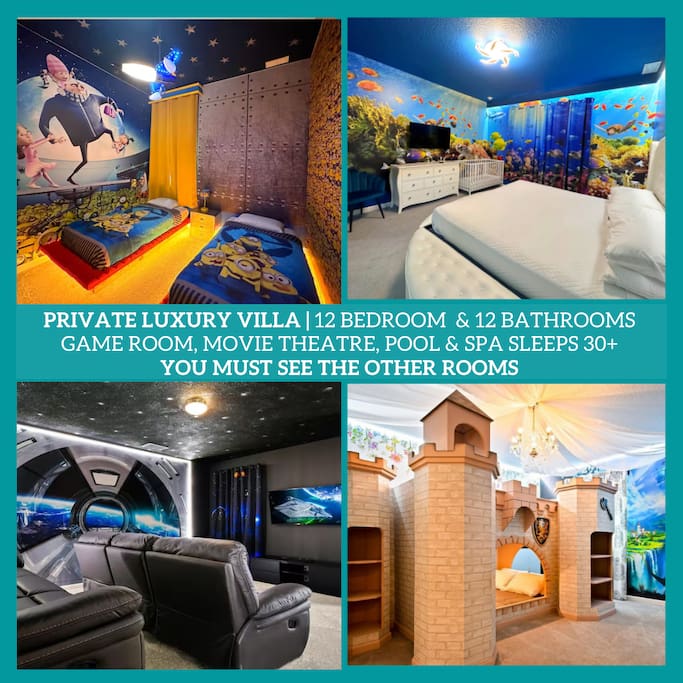 Stunning 12BR Lake View Luxury Home Hot Pool & Spa