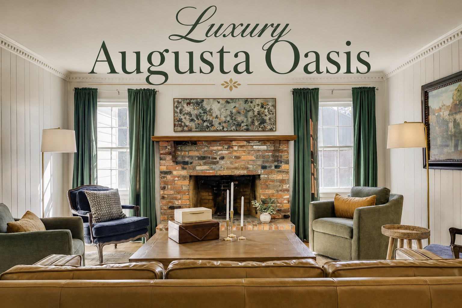 Luxury Augusta Oasis-Sleeps 12-Patio&Grill!