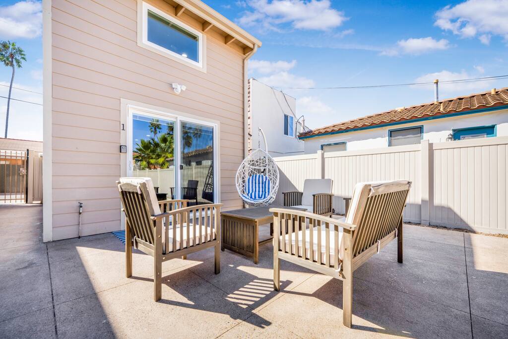 Boho Loft Ocean Beach - Seeps 3 - Patio/Parking/AC