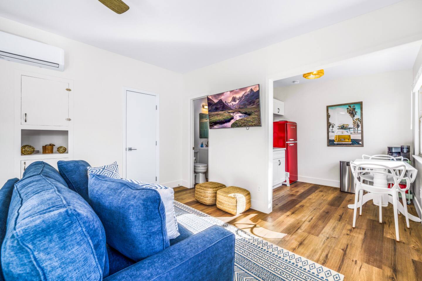 Beachside Bungalow- Lrg Studio 2Blocks2 Beach w AC