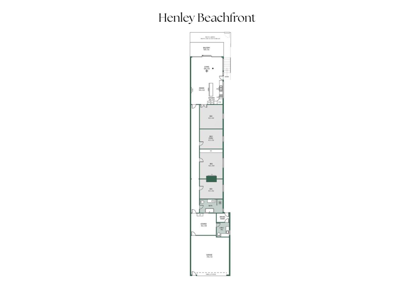 Beautifully styled single-level living, elevated and stair-free