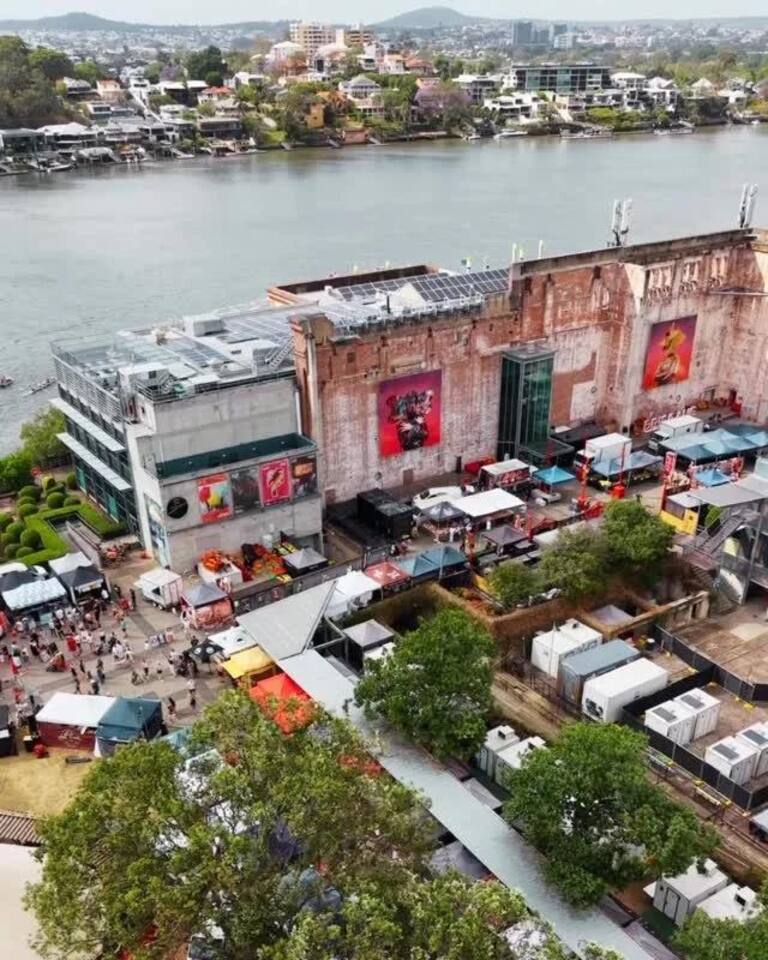 Brisbane Powerhouse: Vibrant markets and scenic views right outside your door!