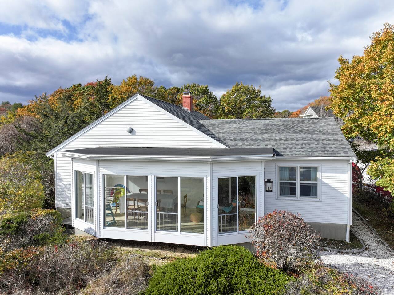 Cape Cod Waterfront Oasis with Sunlit Great Room