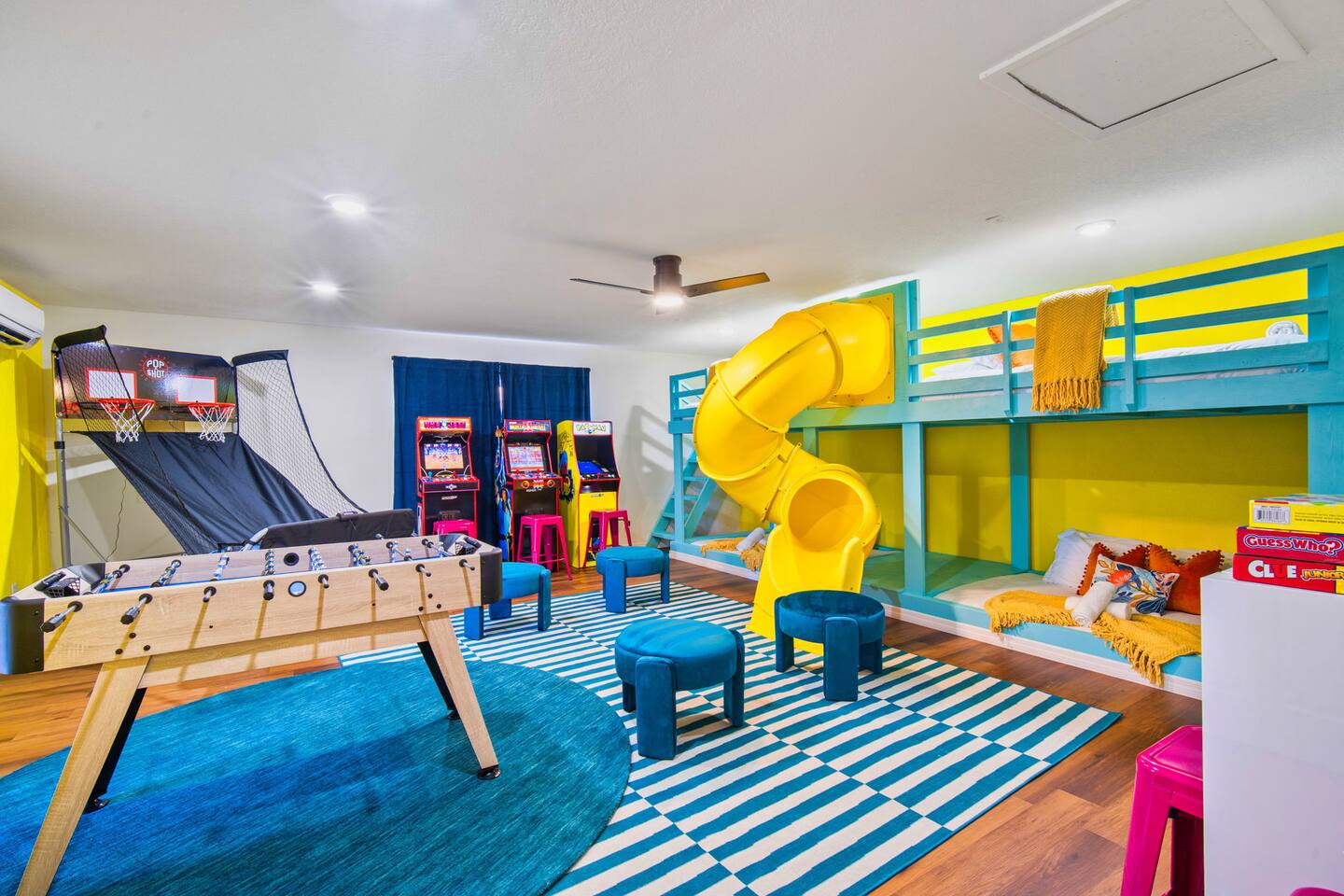 Heated Pool, Golf, Fire Pit, Bowling, Slide