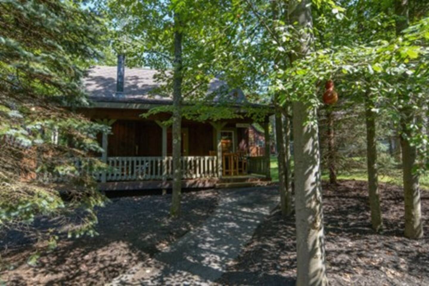 Log Cabin in the Woods