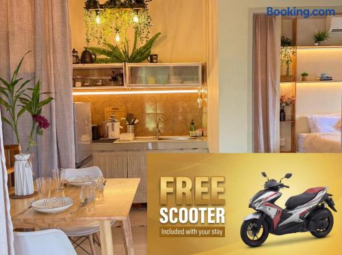 FREE Scooter. Sea vibe: 5 min beach, Soft bed