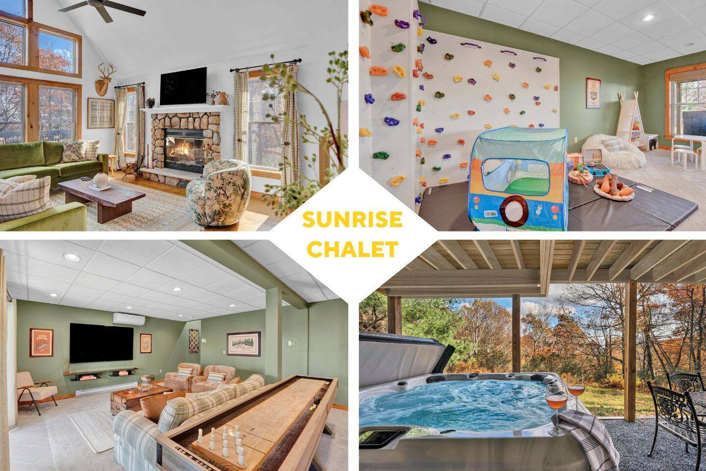 Mins. to Skiing! Kid Friendly w. HotTub&MtnViews