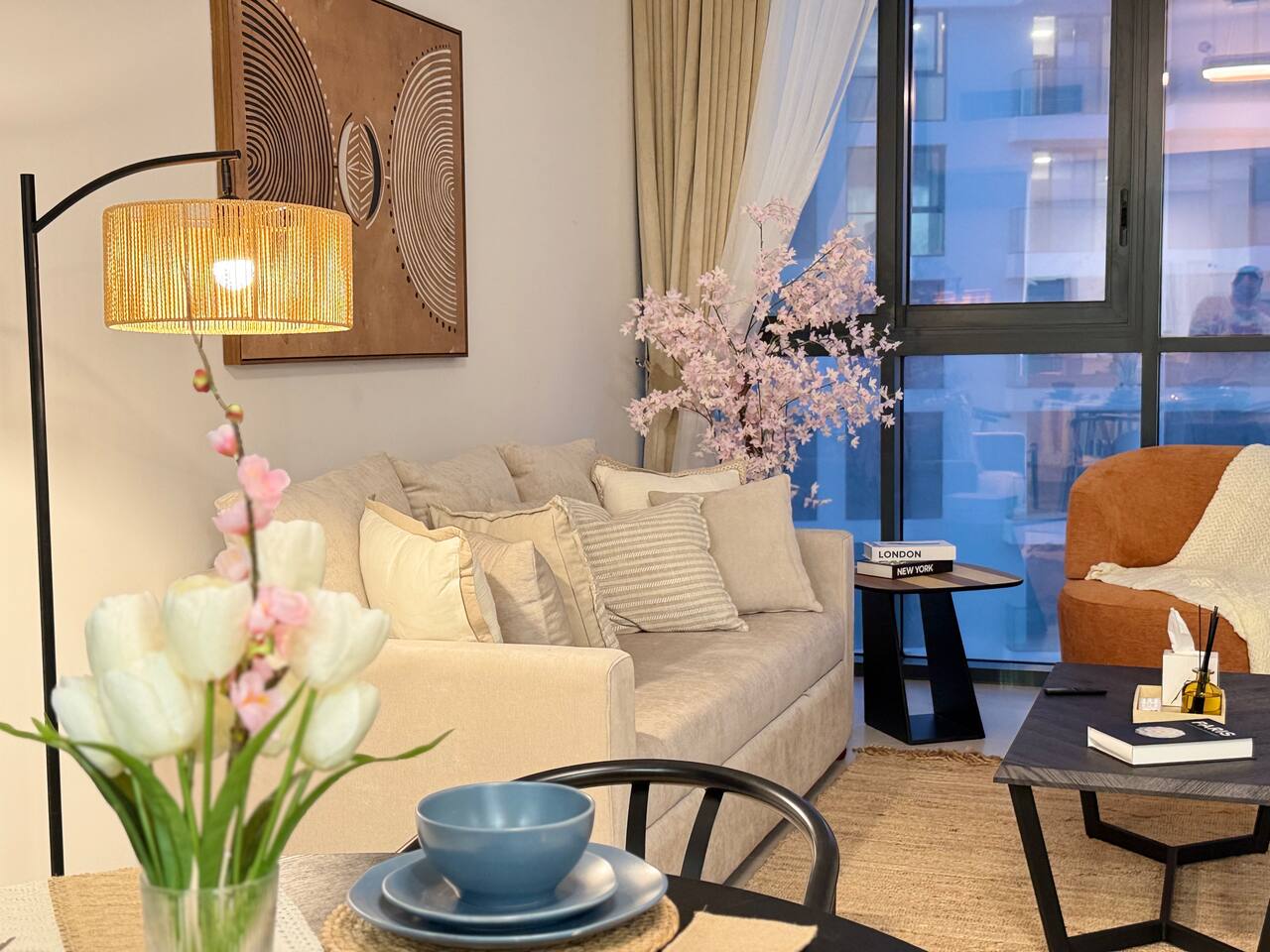 ASHRI HH | Elegant 1BR in Ajmal Makan | Beachfront