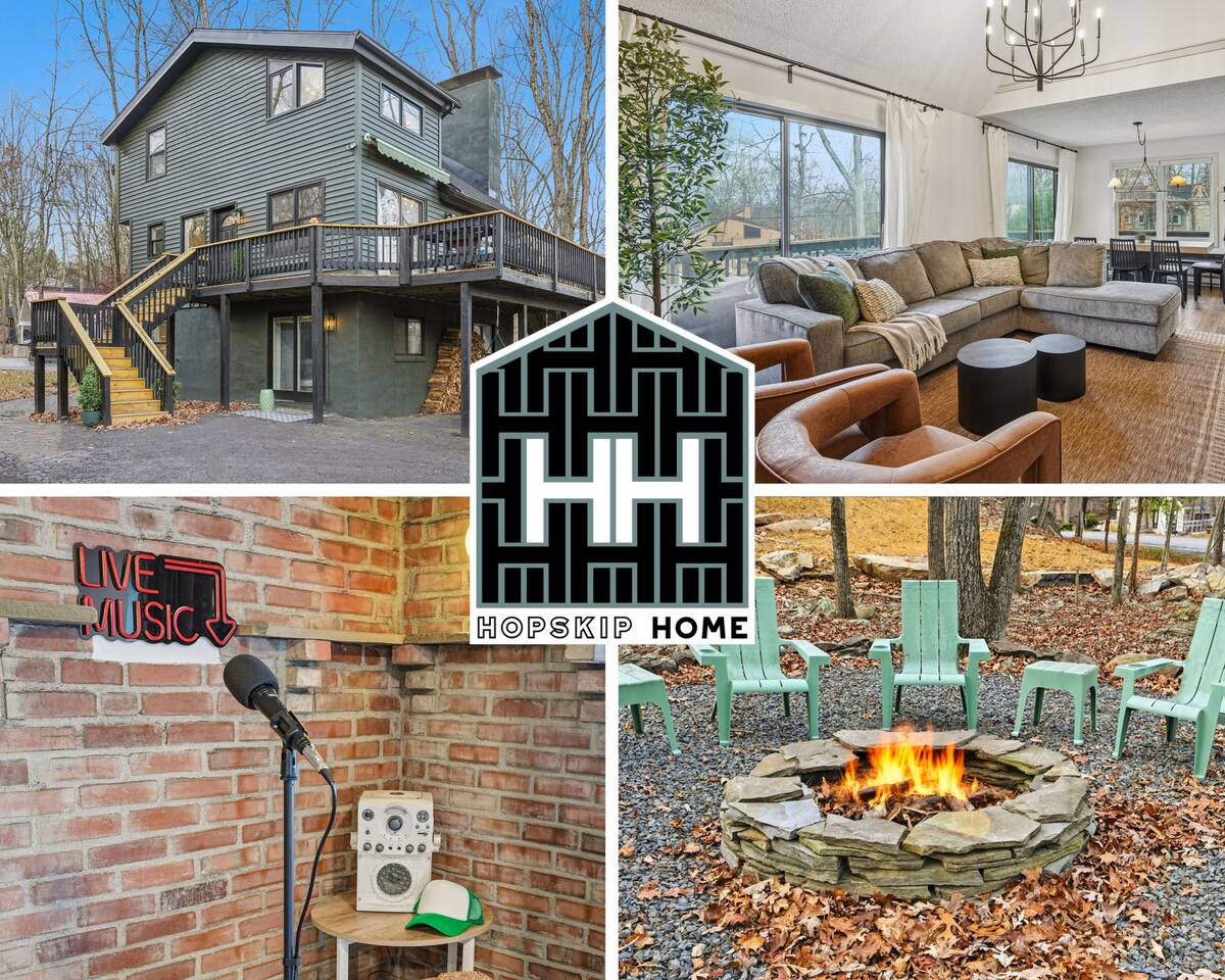Hopskip Home | Karaoke | Firepits | Near Skiing