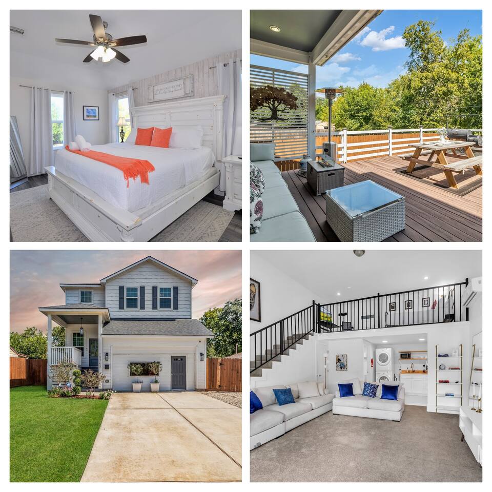 Superhost- 5 Bed Home- Large Deck- 2 Living Spaces