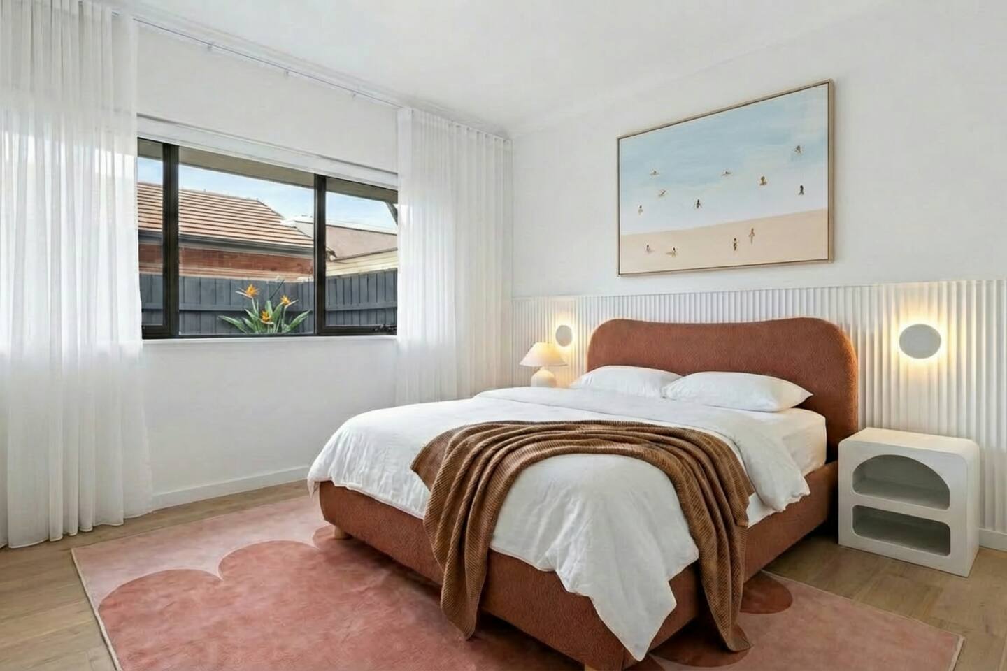 Newly renovated living space