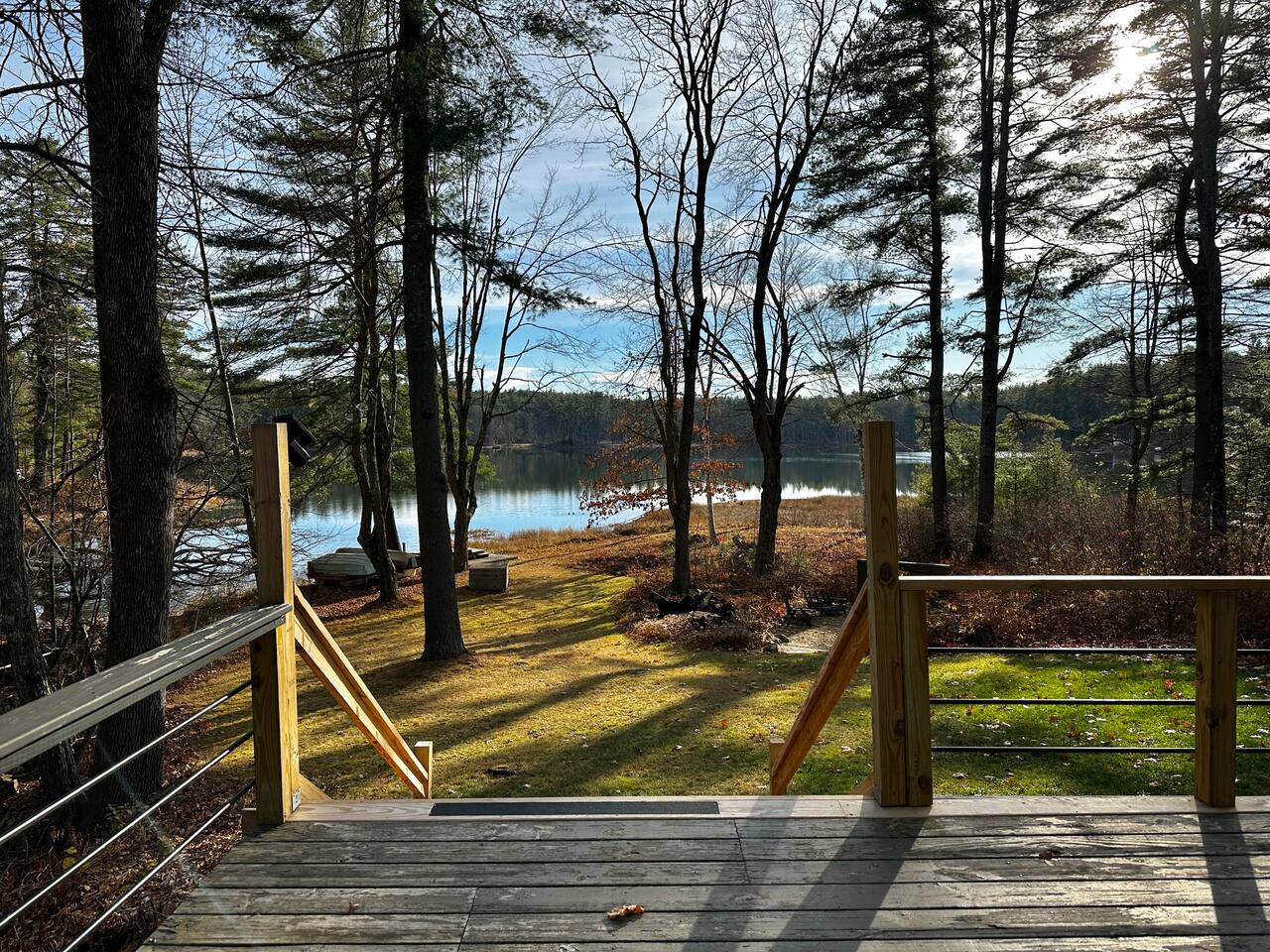 Peaceful Lakefront Escape w/ Porch Close to Skiing