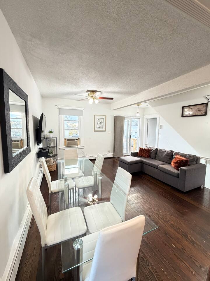 PassaicPark |6Beds|1Bath|Parking|Sleeps12|NYC