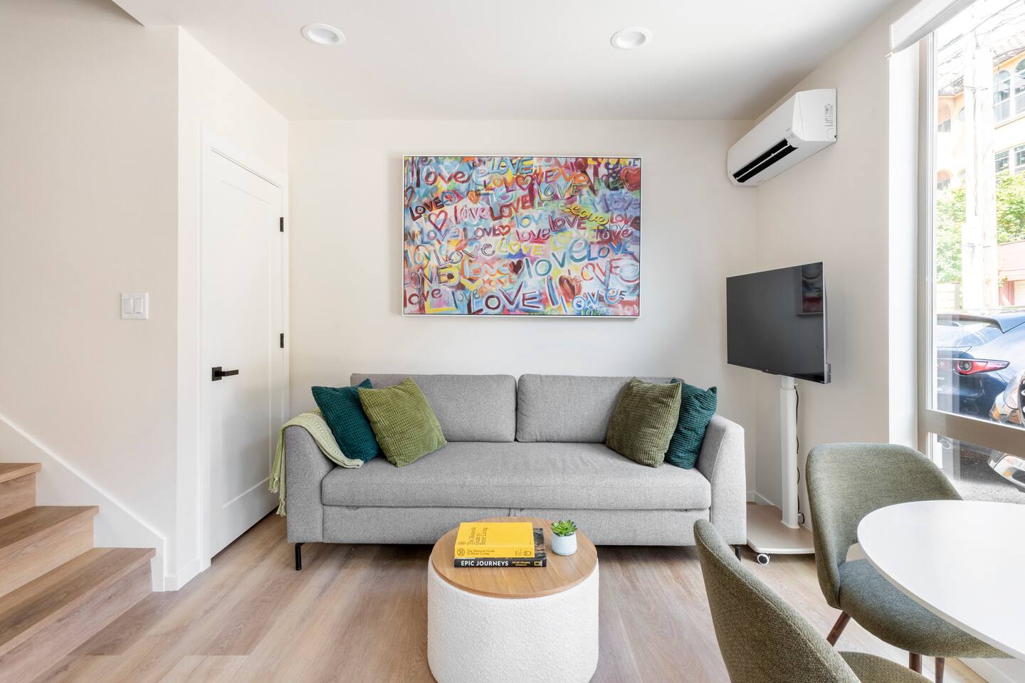 Prime location w/ Private Parking & Rooftop Patio