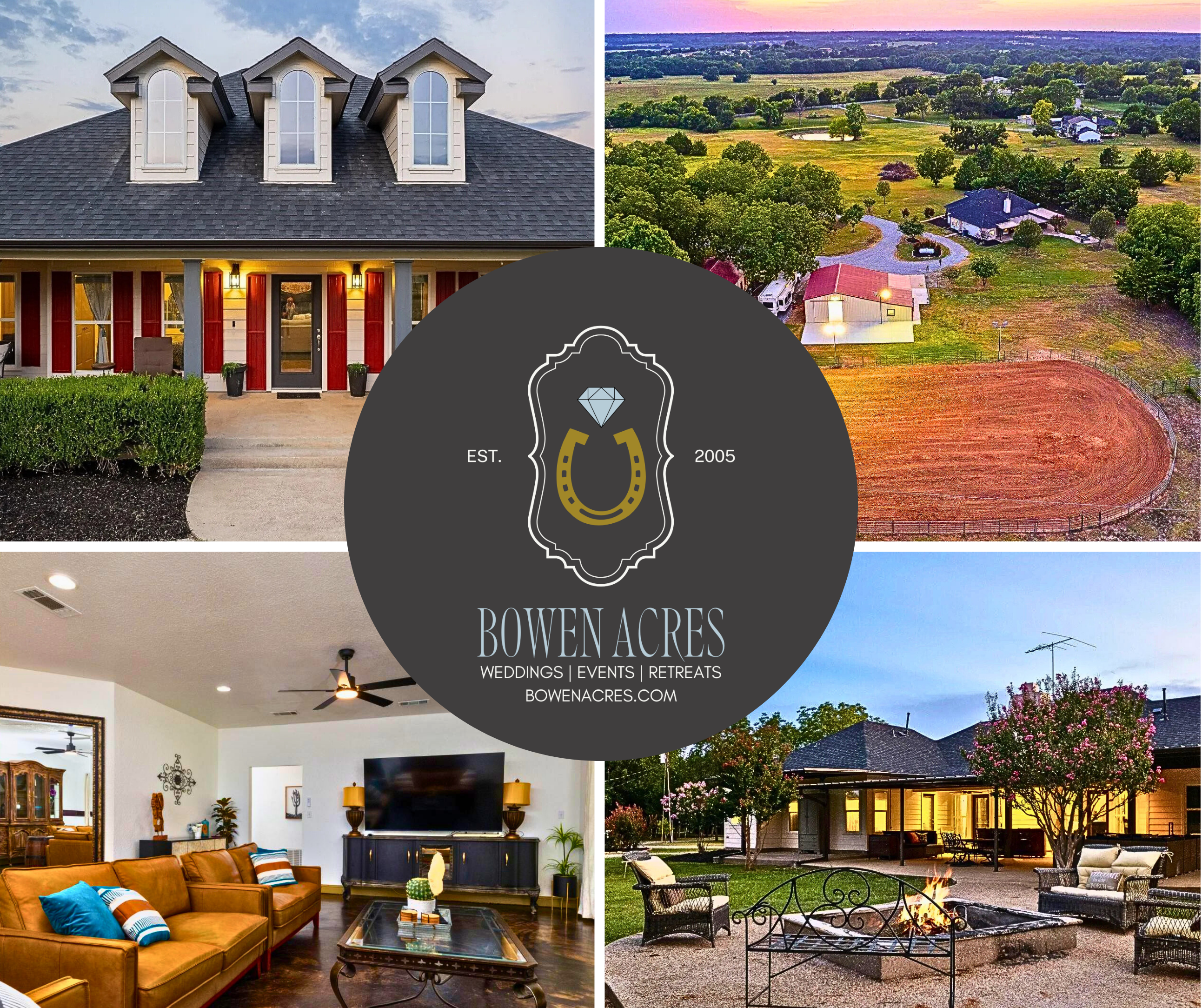 Bowen Ranch Retreat with Two Homes & Event Venue