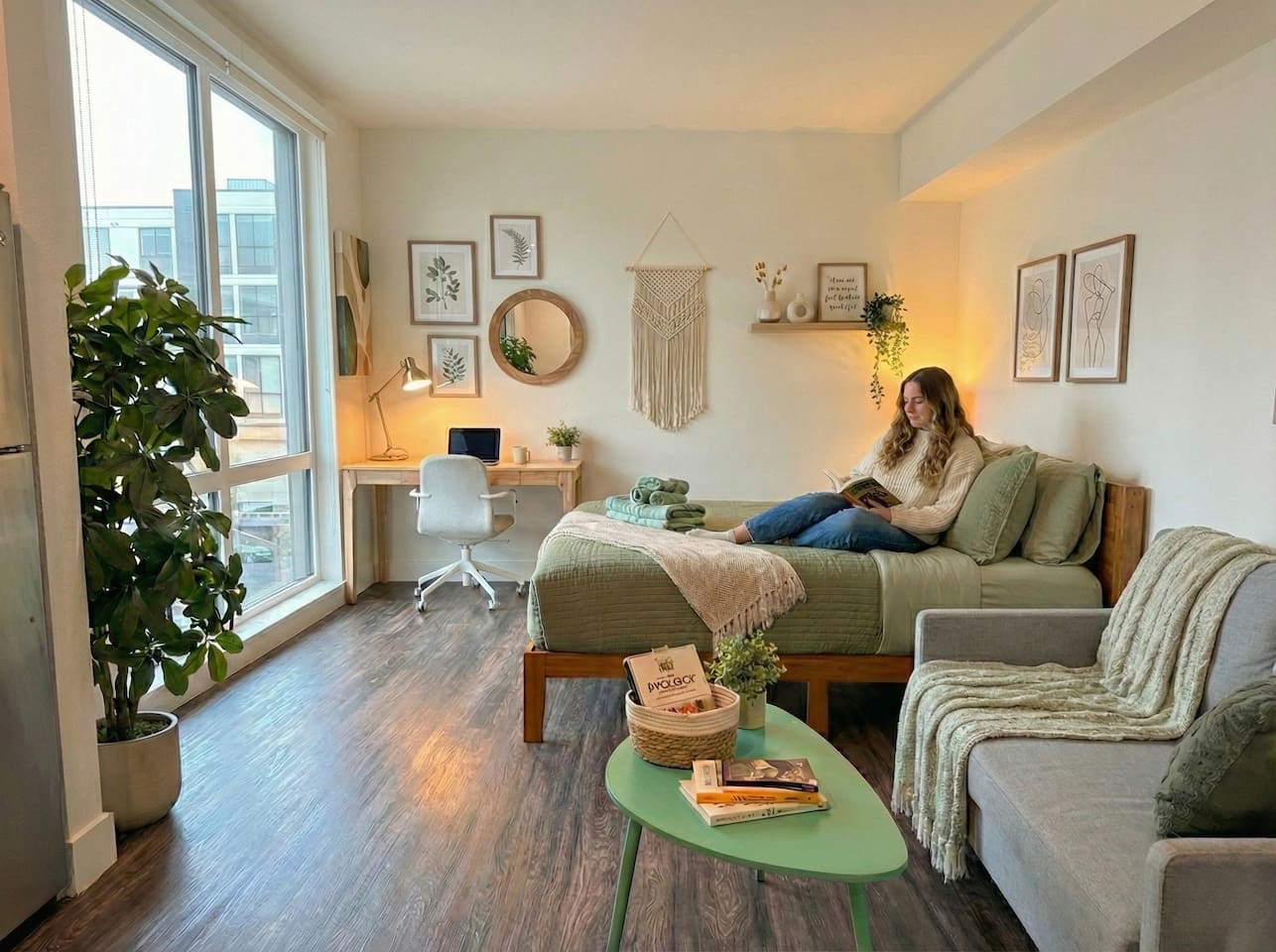 Cozy Studio | Prime Location | Free Garage Parking